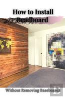 How TãÂ¾ Install Beadboard
