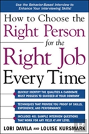 How To Choose The Right Person For The Right Job Every Time