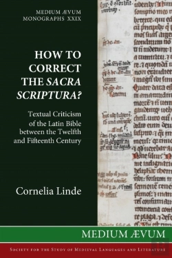 Bertrand.pt - How To Correct The Sacra Scriptura? Textual Criticism Of The Latin Bible Between The Twelfth And Fifteenth Century