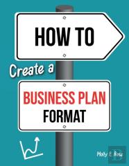 How To Create A Business Plan Format