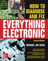 How To Diagnose And Fix Everything Electronic, Second Edition