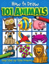 How To Draw 101 Animals - A Step By Step Drawing Guide For Kids