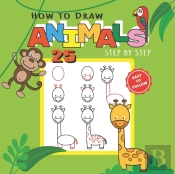 How To Draw 25 Animals Step-By-Step