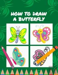 How To Draw A Butterfly