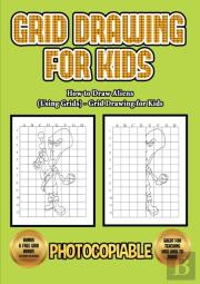 How To Draw Aliens (Using Grids) - Grid Drawing For Kids