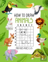 How To Draw Animals For Kids Ages 2-5