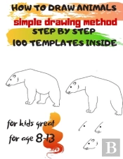 How To Draw Animals Simple Drawing Method Step By Step 100 Templates Inside