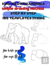 How To Draw Animals Simple Drawing Method Step By Step 100 Templates Inside