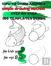 How To Draw Animals Simple Drawing Method Step By Step 100 Templates Inside