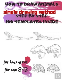 Bertrand.pt - How To Draw Animals Simple Drawing Method Step By Step 100 Templates Inside