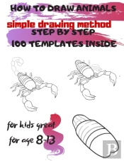 How To Draw Animals Simple Drawing Method Step By Step 100 Templates Inside