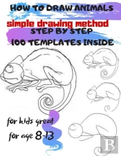 How To Draw Animals Simple Drawing Method Step By Step 100 Templates Inside