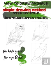 How To Draw Animals Simple Drawing Method Step By Step 100 Templates Inside