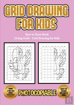 Bertrand.pt - How To Draw Birds (Using Grid) - Grid Drawing For Kids