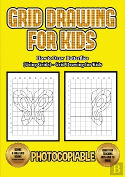 Bertrand.pt - How To Draw Butterflies (Using Grids) - Grid Drawing For Kids