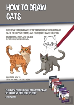 Bertrand.pt - How To Draw Cats (This How To Draw Cats Book Shows How To Draw Easy Cats, Cats Lying Down, And Other Cute Cats For Kids)