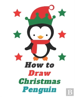 Bertrand.pt - How To Draw Christmas Penguin