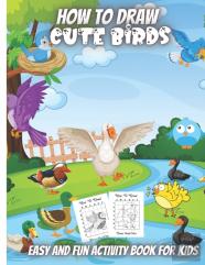 How To Draw Cute Birds