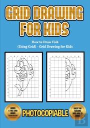 How To Draw Fish (Using Grid) - Grid Drawing For Kids