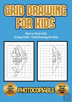 Bertrand.pt - How To Draw Fish (Using Grid) - Grid Drawing For Kids