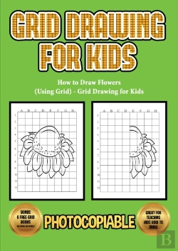 Bertrand.pt - How To Draw Flowers (Using Grid) - Grid Drawing For Kids