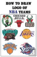 How To Draw Logo Of Nba Teams