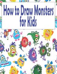 How To Draw Monsters For Kids