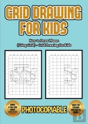 How To Draw Planes (Using Grids) - Grid Drawing For Kids