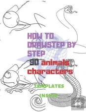How To Draw Step By Staep Animals Charakters