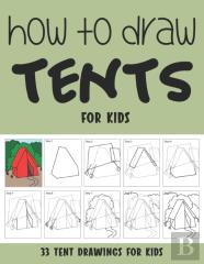 How To Draw Tents For Kids