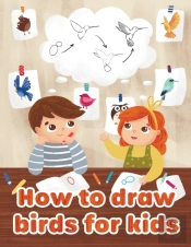 How To Draw Tropical And Extinct Birds - Step By Step Tracing Guide Illustrations For Toddlers And Kids Who Love Birdwatching