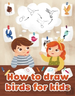 Bertrand.pt - How To Draw Tropical And Extinct Birds - Step By Step Tracing Guide Illustrations For Toddlers And Kids Who Love Birdwatching
