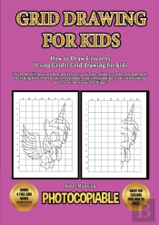 How To Draw Unicorns (Using Grids) Grid Drawing For Kids