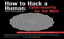 How To Hack A Human: Cybersecurity For The Mind