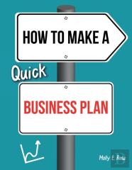 How To Make A Quick Business Plan