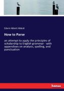 How To Parse