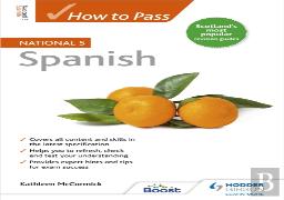 How To Pass National 5 Spanish