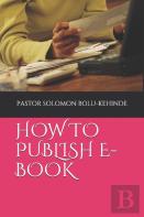 How To Publish E-Book