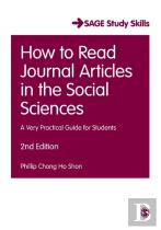 How To Read Journal Articles In The Social Sciences