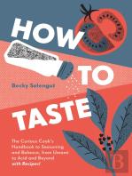How To Taste