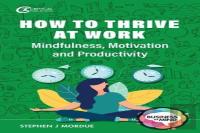 How To Thrive At Work