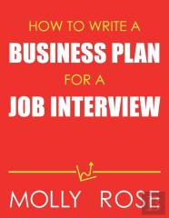 How To Write A Business Plan For A Job Interview