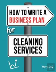 How To Write A Business Plan For Cleaning Services