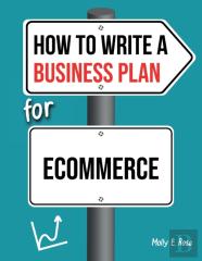 How To Write A Business Plan For Ecommerce