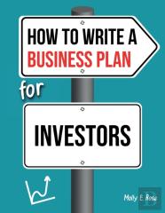 How To Write A Business Plan For Investors