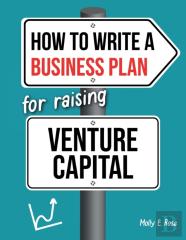 How To Write A Business Plan For Raising Venture Capital