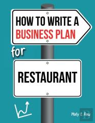How To Write A Business Plan For Restaurant