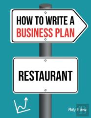 How To Write A Business Plan Restaurant