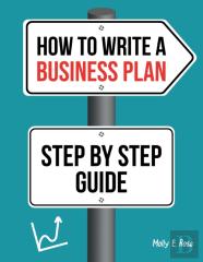 How To Write A Business Plan Step By Step Guide