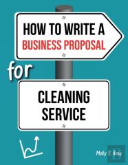 How To Write A Business Proposal For Cleaning Service